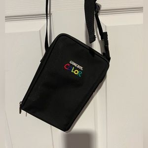 Vintage gameboy color carrying case